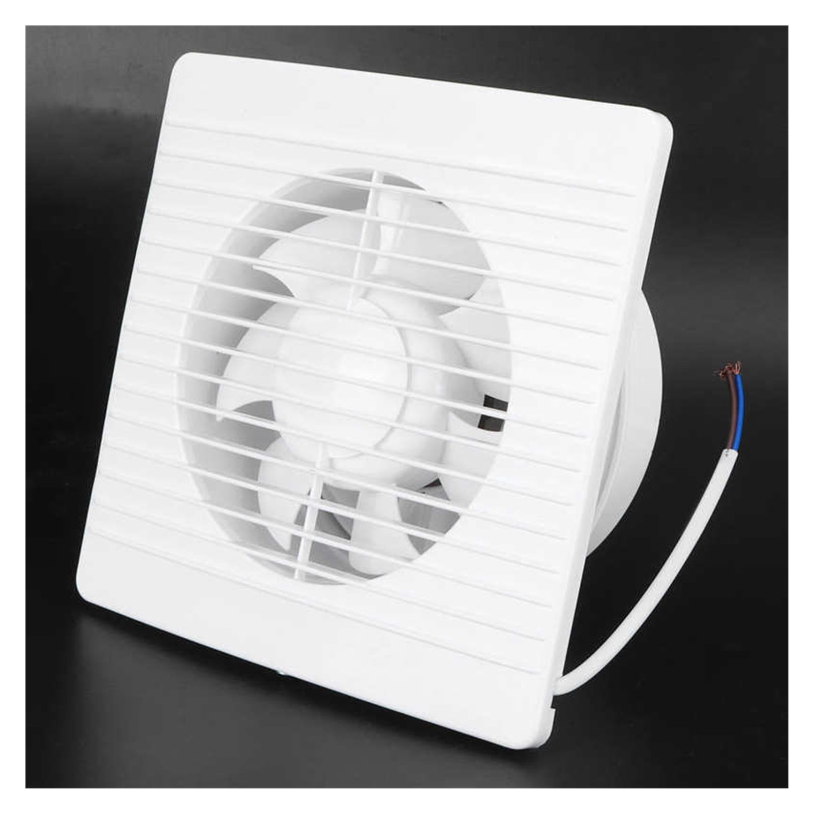 4/6 Inch Exhaust Fan Bathroom Kitchen Ventilation Pipe Duct Fan Toilet Wall Extractor Air ...