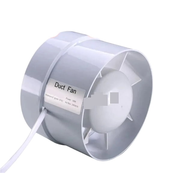 4/6 Inch Silent Ventilation Air Vents Ventilator Extractor Exhausted Extractor Fan Ventilator Bathroom Kitchen Washroom ,Easy to Install