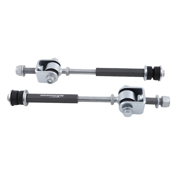 4-6" Lift Sway Bar End Link Kit for Chevy/GMC Silverado/Sierra 1500/2500/3500 HD - OEM Compatible - Steel & Rubber Bushing - Adjustable 290-320mm - Suspension Upgrade