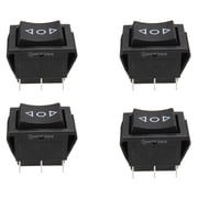 4 6 PIN DPDT 250V/10A 125V/15A Momentary Rocker Switch, Double Pole Double Throw, for Car Motorcycle Boat Or Other Home Appliances