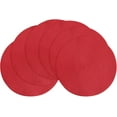 thumbnail image 1 of 4/6 Pack 15 Inch Round Braided Placemats, Washable Heat Resistant Cotton Polyester Circle Place Mats for Kitchen Dining Table, 1 of 5