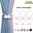 thumbnail image 1 of 4/6 Pcs Strong Magnetic Curtain Tiebacks Decorative Rope Holdback, Modern Style Decorative Window Curtain Tiebacks Clips for Drapes - Best for Your Home Decor, 1 of 7