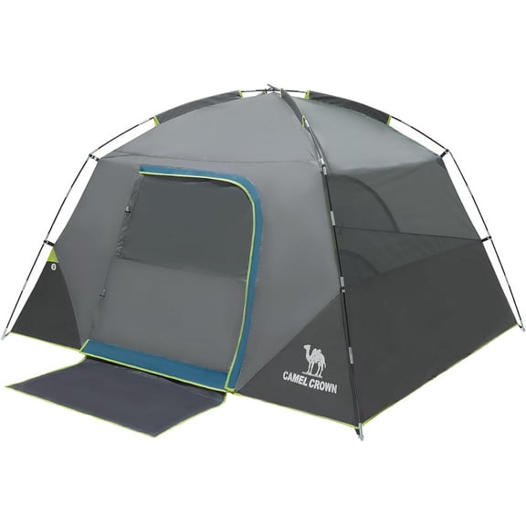 4/6 Person Tent - Waterproof & Easy Setup for Camping, Hiking, and Outdoor Adventures