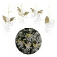 thumbnail image 1 of 4/6 Pieces Hanging Angels Ornaments For Christmas Holiday Tree Or Wedding Decoration DIY Winter Party Decor,Clear/Sliver/Gold, 1 of 8