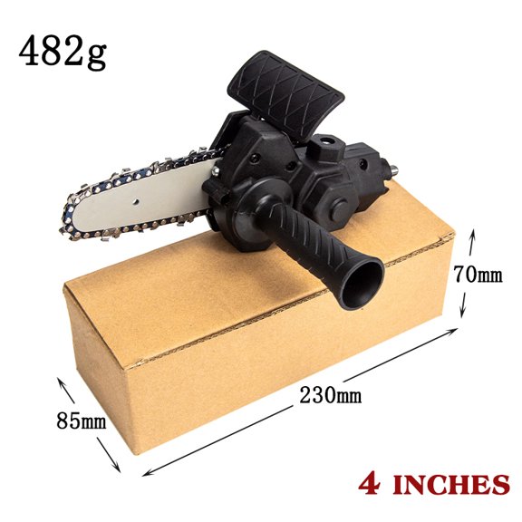 4/6-inch household mini electric drill to electric saw converter logging saw garden saw electric chain saw conversion head tool