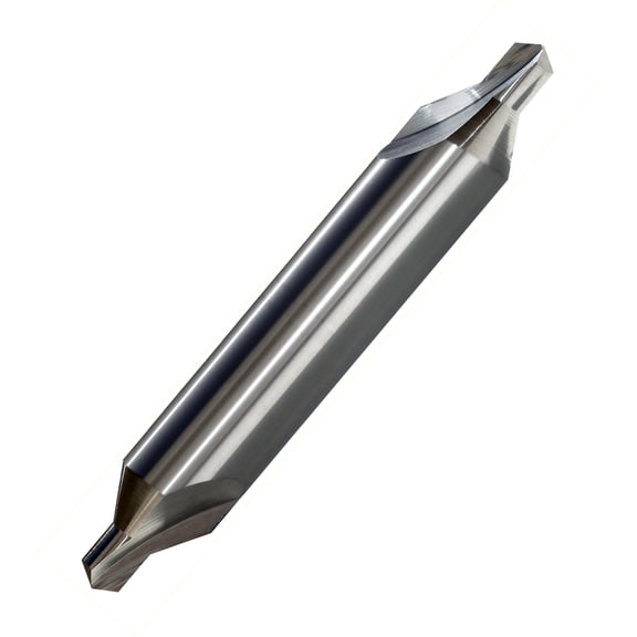 #4 60 X 2.12"OAL Carbide Double End Center Drill