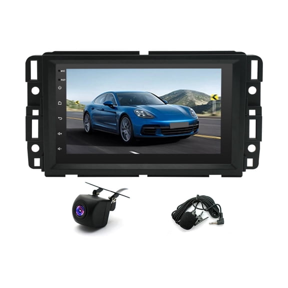 Geabo 4+64G Car Stereo for Chevrolet Silverado 2007-2018 and More Models with Wireless CarPlay Android Auto 7inch Touch Screen Support Bluetooth FM/RDS GPS WiFi SWC DSP