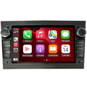 Geabo 4+64G Car Stereo for Vauxhall Corsa 2006-2011 and More with Carplay Android Auto 7in Touchscreen Android 15 Car Radio Player with Bluetooth Wifi GPS Navi