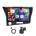 thumbnail image 1 of Geabo 4+64G Car Stereo for Honda CR-Z 2010-2016 with Wireless CarPlay Android Auto 9inch Touch Screen Support Bluetooth FM/RDS GPS WiFi SWC, 1 of 7