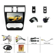 4+64G Car Stereo for Subaru Forester/WRX/Impreza 2013-2015 with Wireless CarPlay Android Auto 9inch Touch Screen Support Bluetooth FM GPS WiFi SWC