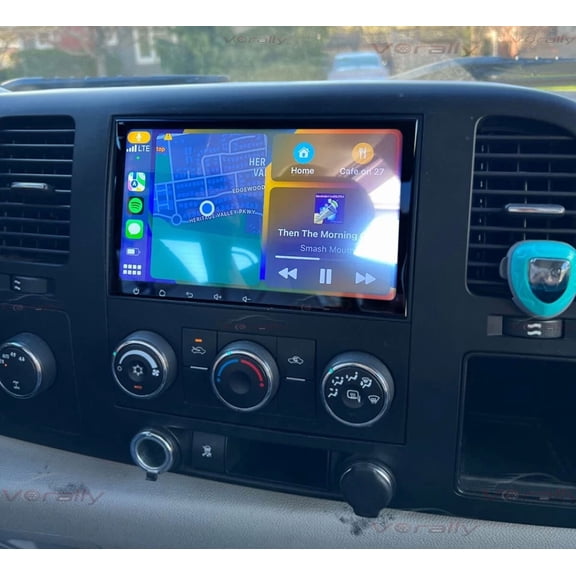 【4+64GB】8" Android 14 Car Stereo For GMC Sierra 2007-2013, Wireless CarPlay & Android Auto, Built-in GPS IPS Touchscreen + Backup Camera + Split Screen & SWC