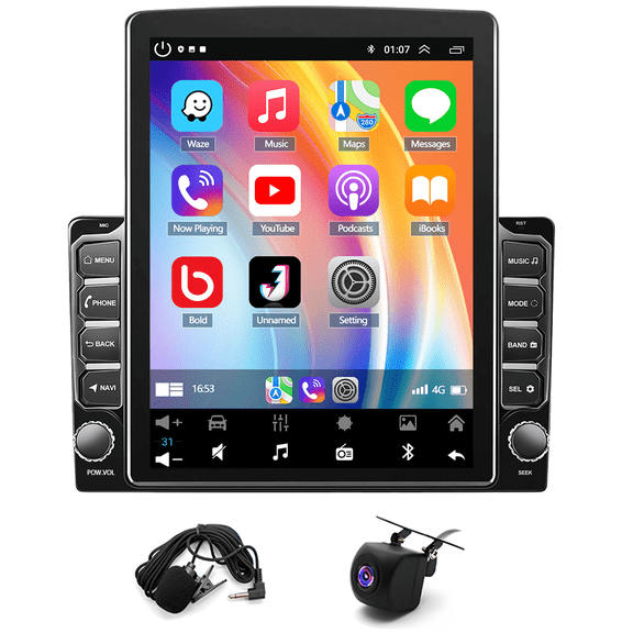 4+64GB Android 13 Car Stereo for Dodge Durango 2004-2009, 9.7in w/Carplay & Auto