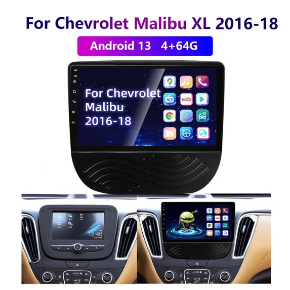 4-64GB Android 13 For Chevrolet Malibu XL 2016-2018 Carplay Car Stereo Radio WIFI GPS