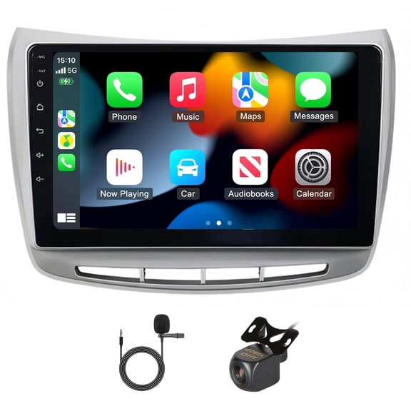 4+64GB Android 14 Car Stereo for Lancia Delta 2009-2019, 9in w/Carplay & Auto