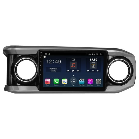 Citreal Apple Carplay Stereo, 4+64GB, GPS, Android 10, Touchscreen, Bluetooth, Wi-Fi, for Toyota Tacoma 2016-2022