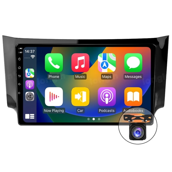 4+64gb Car Stereo Radio For Nissan Sentra Sylphy 2012-2018  Android 13 Car Navigation 10" - With Carplay And Android Auto Function