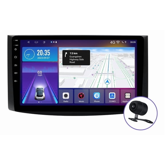 Torovo Car Radio 4+64gb Stereo for Chevrolet Aveo 2005-2017 Qled Rds Bt