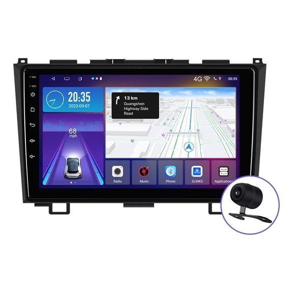 4+64gb Stereo for Honda/crv/cr-v 2006-2011 Qled Carplay