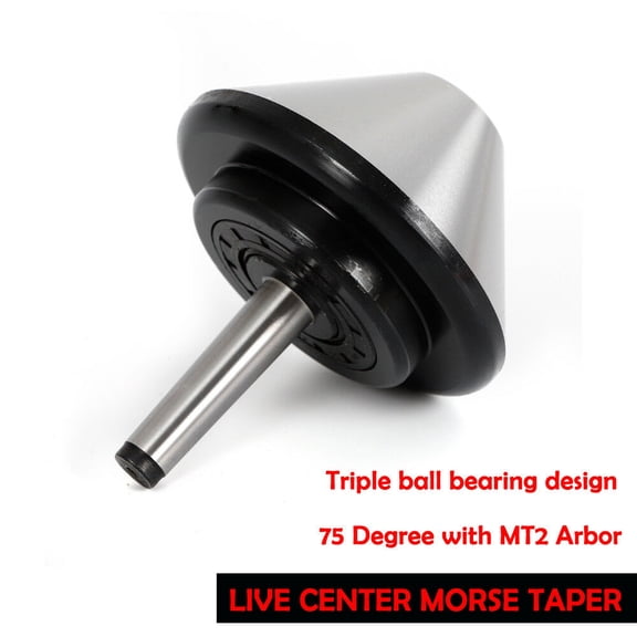 4.66" MT2 Bull Nose Live Center Morse Taper #2 Bull 75 Degree For Lathe 120mm MT2 Lathe Live Center 4.66'' 120mm MORSE TAPER #2 Bull 75 Degree Nose tool bit 75 Degree Nose Tool Bit