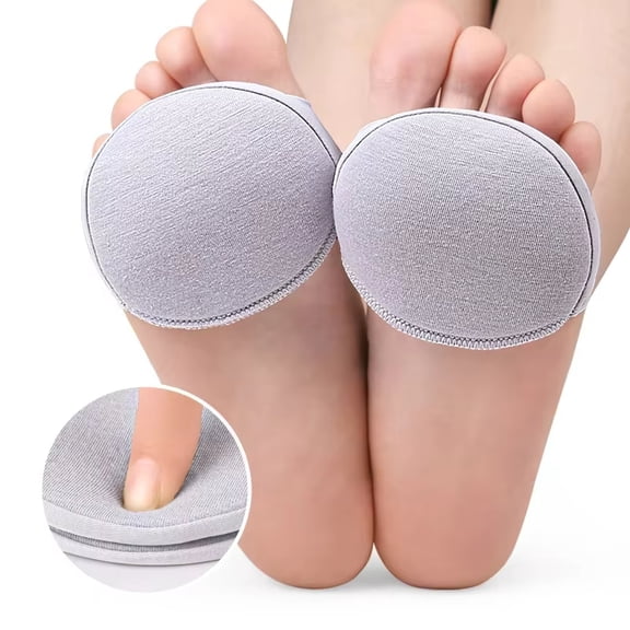 4/6Pcs Cushioning Forefoot Cushion Women's High Heels Half Insole Pain Relief Foot Care Thin Breathable Invisible Sockliner
