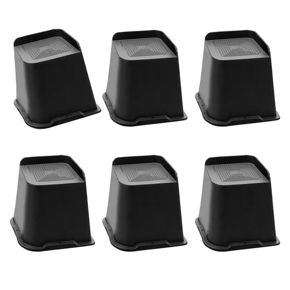 4/6Pcs Heavy Furniture Foot NonSlip Bed Risers Heightening Feet Heavy Duty Bed Lifts Risers Furniture Accessories
