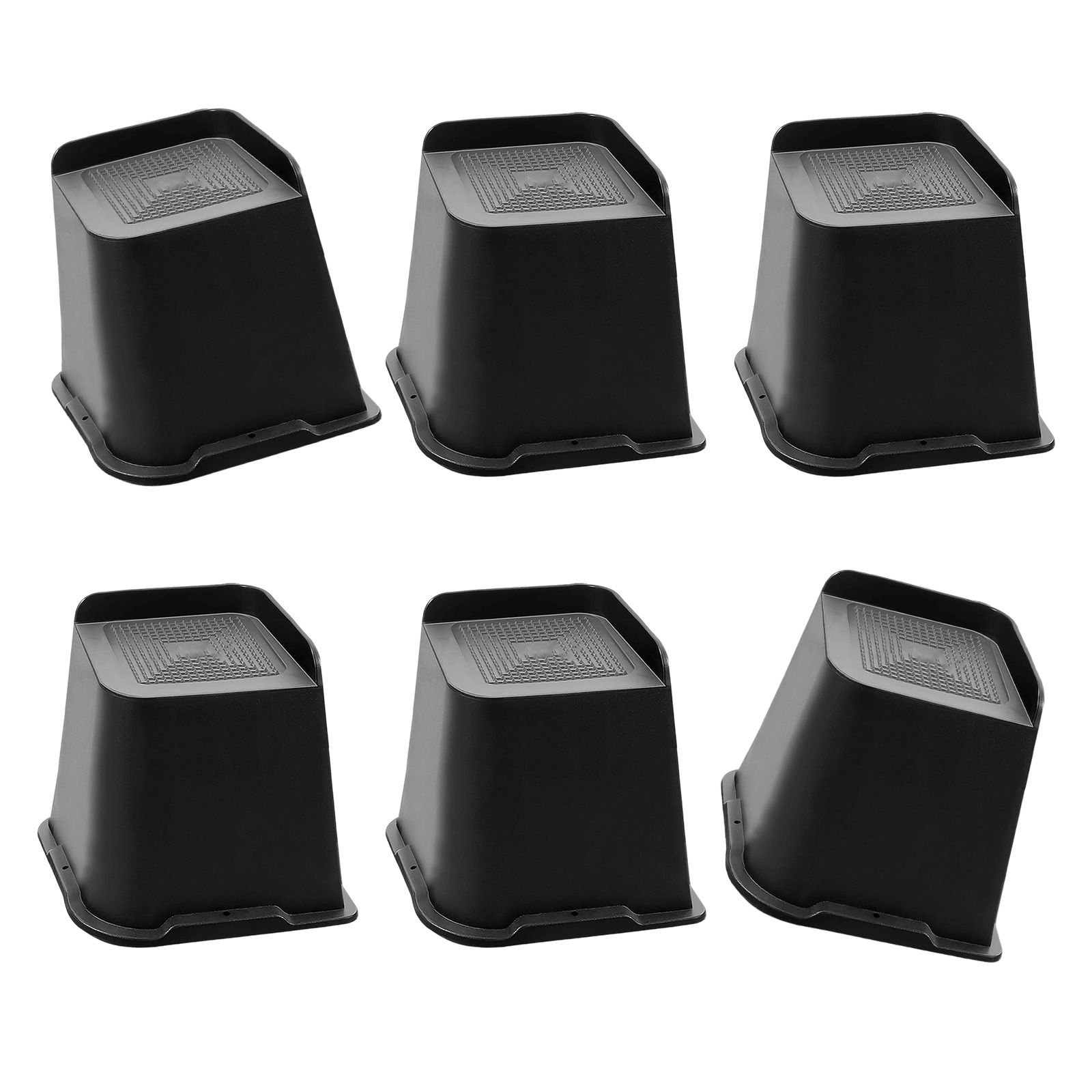 4/6Pcs Heavy Furniture Foot NonSlip Bed Risers Heightening Feet Heavy ...