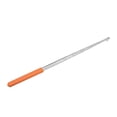 thumbnail image 1 of 4.6ft/1.4M Handheld Flagpoles Stainless Steel Guide Flag Pole Teaching Pointer Orange, 1 of 4