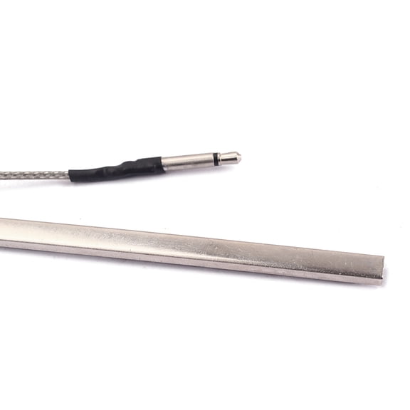 4.6mm Wide Guitar Pickup Stick Passive Piezo Pickup Saddle Transducer Pickup for Acoustic Guitar PKP23 (Silver)