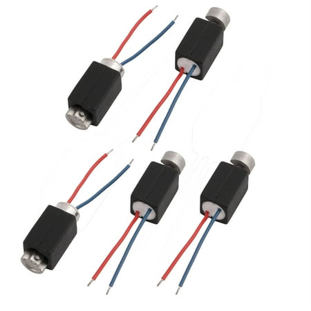 4.6mmx4.8mmx8.2mm 2 Wire Electric 2000RPM Speed Vibration Motor DC3V 5pcs