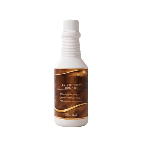 4.6oz/120ml Floor Polishing Restorer Natural Protective Wax Agent Scratch Resistant Refinisher for Household Hard Floor Maintenance