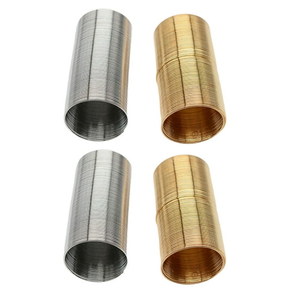 4/6pcs Memory Steel Wire Rings Bead Stringing Materials Jewelry Making Supplies