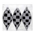 thumbnail image 1 of 4.7 Black-White Check Glitter Drop 3/B, 1 of 2