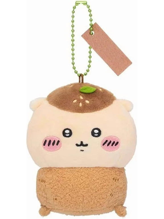 4.7 Inch Chikawa Plush Keychain, Soft Stuffed Figure Plushie Backpack Pendant Home Decor for Fans