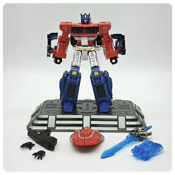 4.7 Inch Mini Classic Hero Robot, Compact Concept Art Dual-Mode Vehicle Transforming Figure