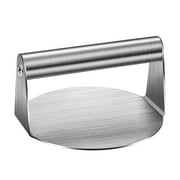 4.7 Inch Stainless Steel Burger Press & Smasher | Perfect for Patties & Sandwiches | Dishwasher Safe | Heavy-Duty Grill Tool for BBQ & Kitchen Use T0A5