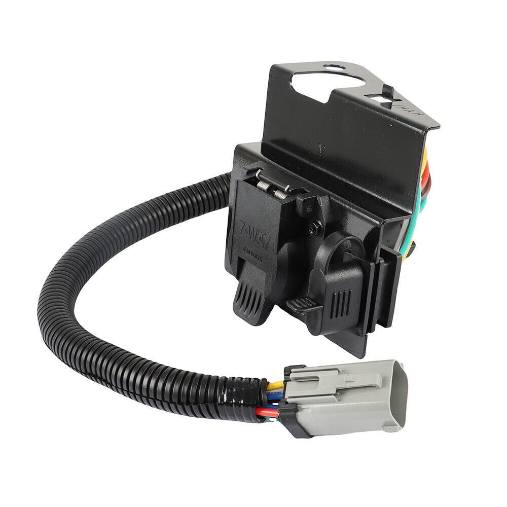 4 & 7 Pin Plug Trailer Tow Wiring Harness For Ford F250 F350 Pickup