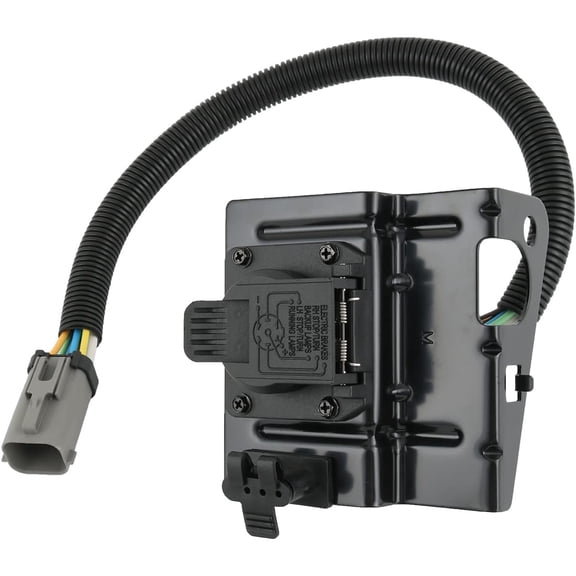 4 & 7 Pin Trailer Tow Wiring Harness Plug Compatible with 2002-2004 Ford F250 F350 Super Duty Replace# 2C3Z-13A576-DA