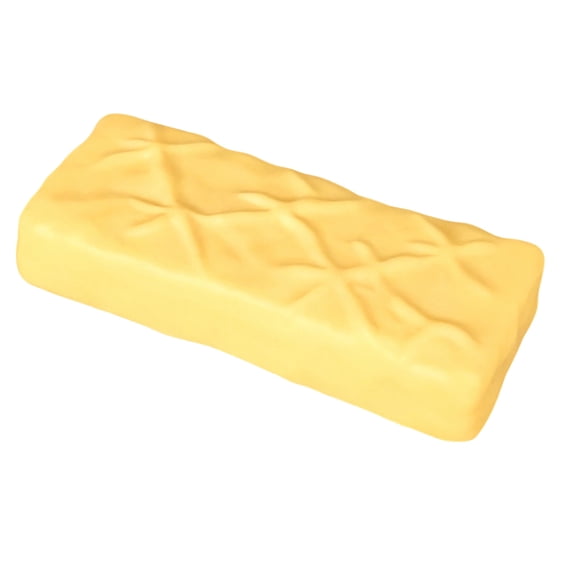 4.7" Slow-Rise Milk Brick Squishy Toys, Soft Scented Stress Relief Sensory Fidget, Yellow Creamy Texture Squeeze, Focus & Desk Use