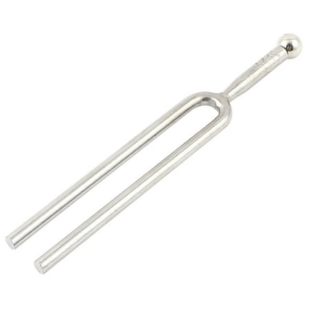 4.7" Stainless Steel Tuning Fork Physics Sound Frequency Silver Tone