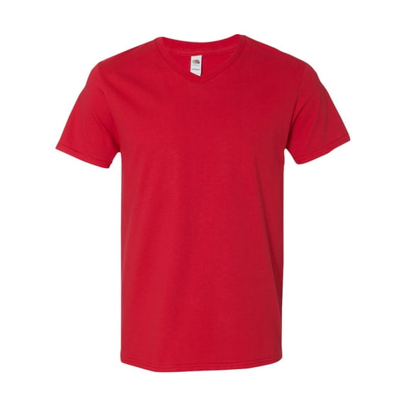 4.7 oz. 100% Sofspun Cotton Jersey V-Neck T-Shirt