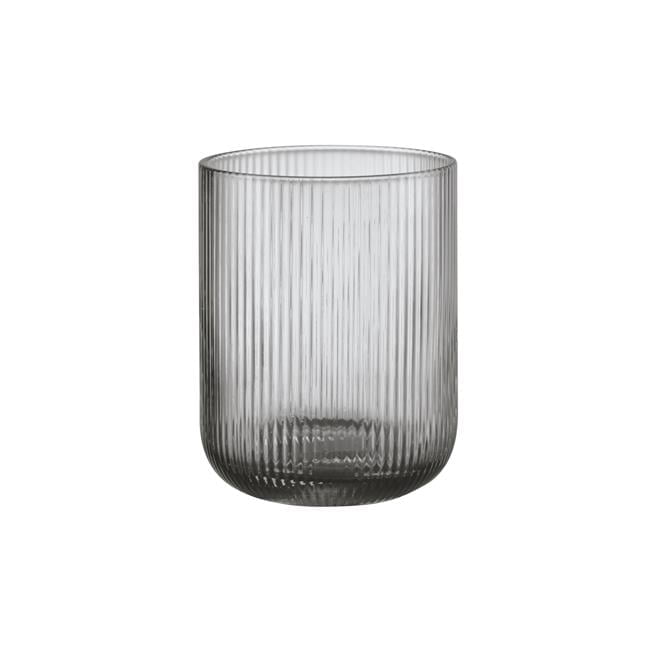 Venetian Smoke Glass Tabletop Hurricane by Blomus Design