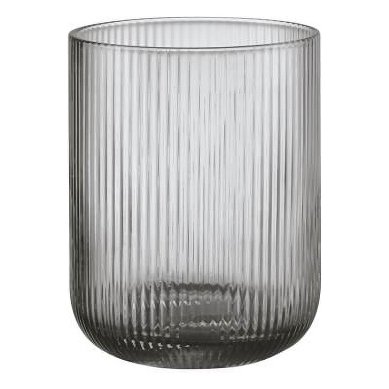 Venetian Smoke Glass Tabletop Hurricane by Blomus Design