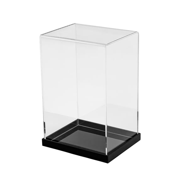 4.7" x 7.4" Clear Acrylic Vinyl Figure Display Case by Studio Décor - Display Box for Action Figurines - Dolls - Toys - and Collectibles - 1 Pack