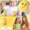 thumbnail image 1 of 4.72 In Cute Simulated Chick Plush Toy, Cute Stuffed Chick, Soft Small Chick Doll, Yellow, 1 of 5
