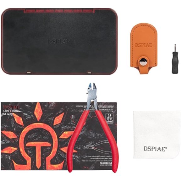 4.72 Inch Pro. Ultra Fine Single-Edged Blade Nipper For Plastic Models,Easy,Smooth,Clean Cuts