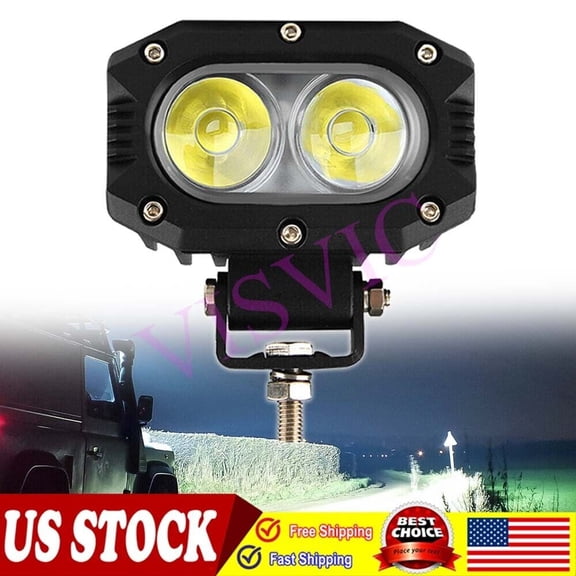 4" 720W LED Work Light Bar SPOT Beam Offroad Driving Fog Lamps ATV SUV ab