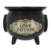 4.75" Black Love Potion Cauldron Tabletop D cor by Ashland