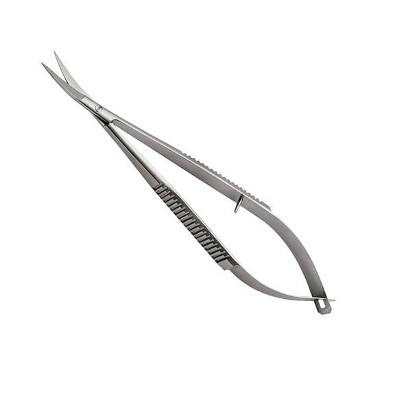 4.75" Embroidery Scissors - EZ Snip Curved Micro serrated Blades German Stainless steel.