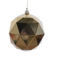 thumbnail image 1 of 4.75" Honey Gold Shiny Geo Ball 4/bag, 1 of 2