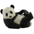 thumbnail image 1 of 4.75 Inch Panda Cub on His Back Decorative Figurine, Black and White, 1 of 1
